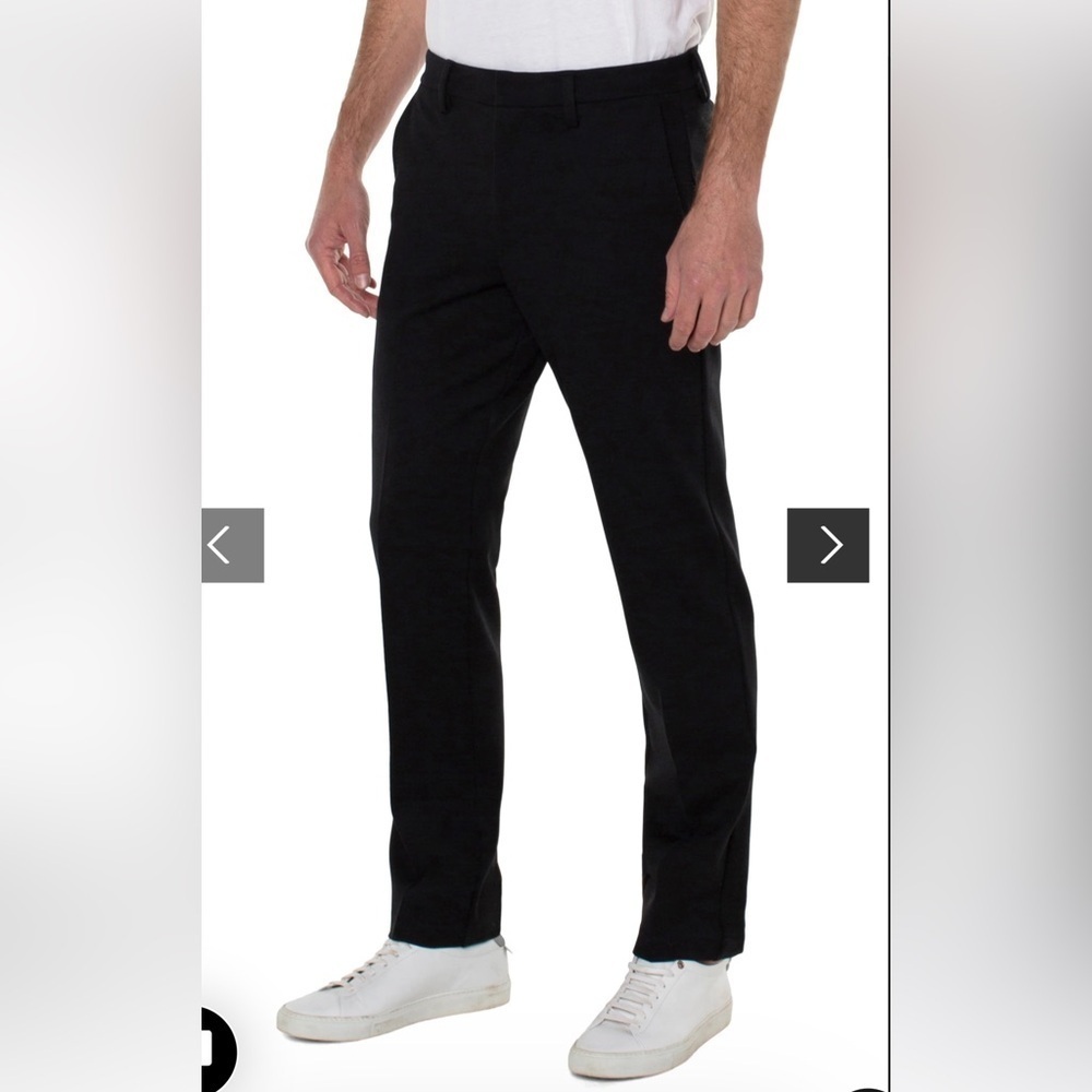 NWT Men's LIVERPOOL LOS ANGELES The Travel Ponte Pants